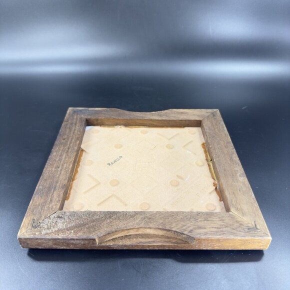 Pascal Ravello Pottery Italy Square Hand Painted Tile Wall Hanging Ceramic VTG - Picture 10 of 15